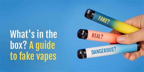 are fake vapes bad